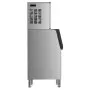 Máquina para fabricar hielo comercial VEVOR, 250 kg/24 h, con depósito de almacenamiento grande de 136 kg, autolimpiable y pantalla táctil para bares, cafeterías, restaurantes y negocios comerciales.