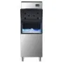 Máquina para fabricar hielo comercial VEVOR, 250 kg/24 h, con depósito de almacenamiento grande de 136 kg, autolimpiable y pantalla táctil para bares, cafeterías, restaurantes y negocios comerciales.