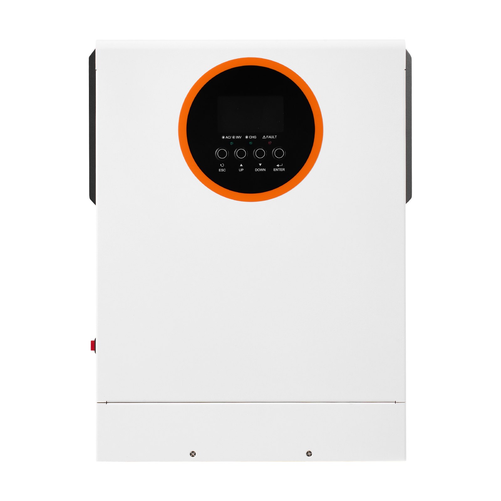 VEVOR 24V 1000W Solar Wind Power Kit, 6PCS 100W Monocrystalline Panel + 400W Wind Turbine & Controller + 25.6V 100Ah LiFePO4 Battery + 24V 3000W Hybrid Solar Inverter for Home Boat Cabin Farm Off-Grid