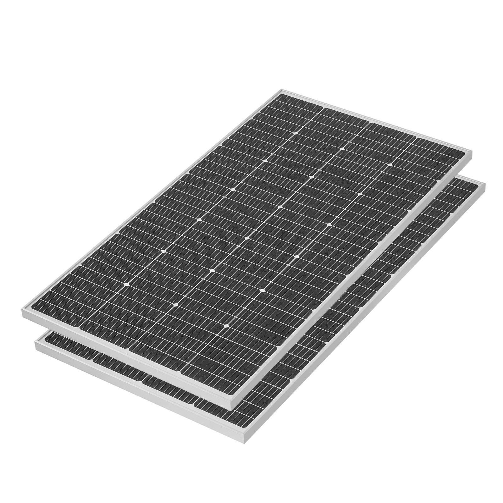 VEVOR 400W 12V Complete Solar Power Kit, 2PCS 200W Monocrystalline Solar Panels + 12.8V 100Ah LiFePO₄ Battery + 40A MPPT Charge Controller + 1000W Power Inverter for RV Home Camping Boats Off-Grid