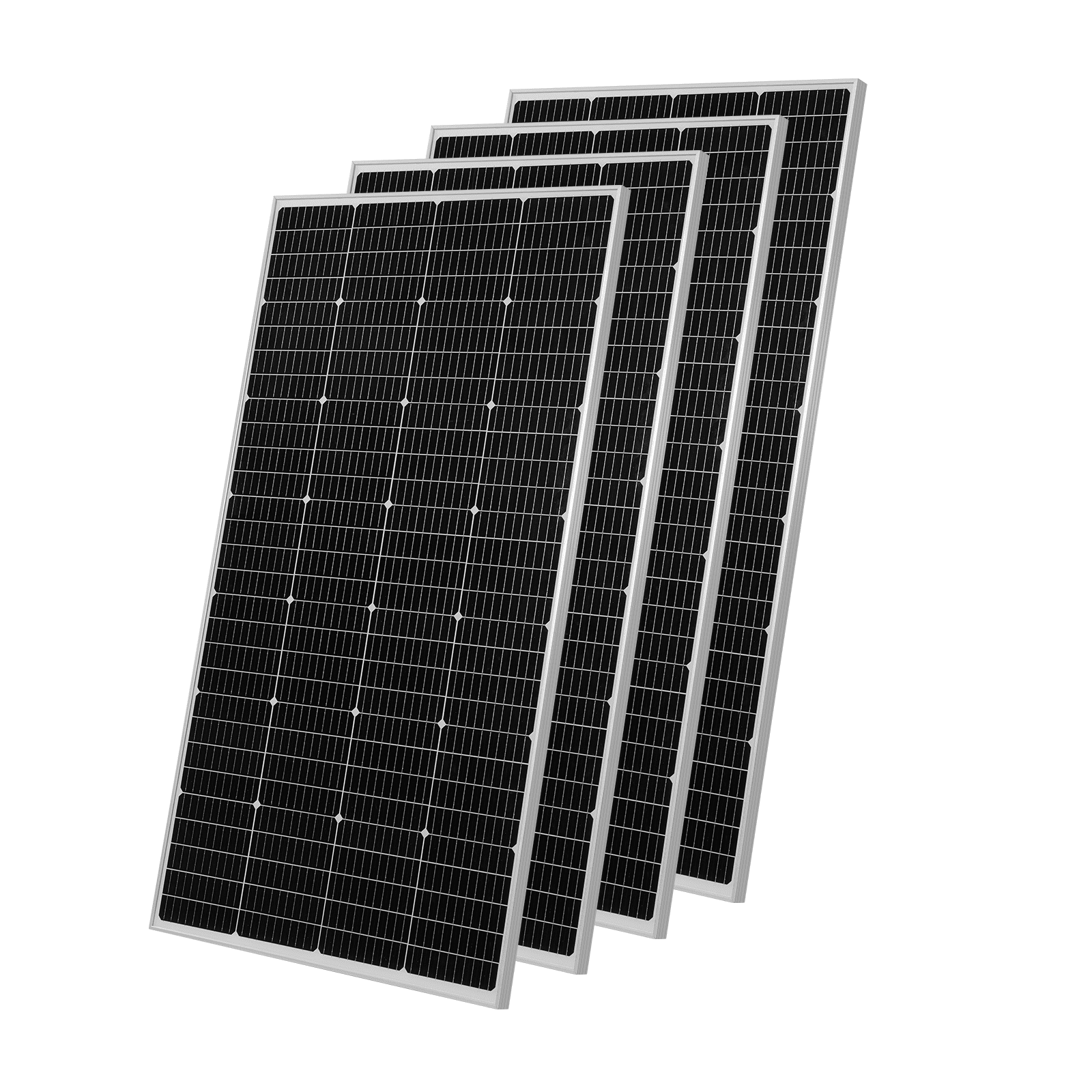 VEVOR 800W 12V Complete Solar Power Kit, 4*200W Monocrystalline Solar Panels + 12.8V 300Ah LiFePO₄ Battery + 60A MPPT Charge Controller + 2000W Power Inverter for Home, Small Farm, Cabin, Off-Grid