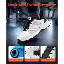 Cross Training Shoes M Width Sneakers US Size 10 Wide Toe Box Shoes White