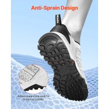 Cross Training Shoes M Width Sneakers US Size 10 Wide Toe Box Shoes White