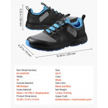 Cross Training Shoes W Width Sneakers US Size 11 Wide Toe Box Shoes Black