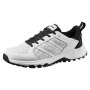 VEVOR Cross Training Shoes, M Width Sneakers US Size 8, Wide Toe Box Shoes with Arch Support & Adjustable Lace-up, Training Shoes for Running, Gymnastics, Dog Walking, and Weightlifting (White)