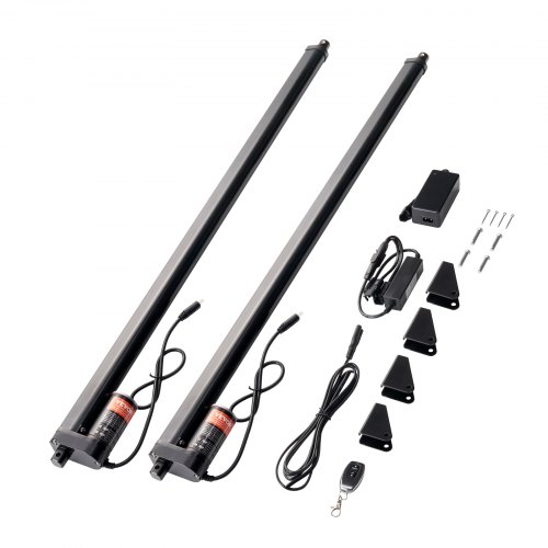 VEVOR 2PCS Linear Actuator Kit, 30 Inch High Speed 0.35"/s Linear Motion Actuator 12V, 220lbs/1000N Linear Actuator for TV/Table/Sofa Lifting, IP54 Protection - Wireless Remote Control Included