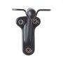VEVOR Handrail Hardware Bracket, 6 Packs Heavy Duty Hand Rail Brackets, Flexible Angle Adjustment & Easy Install, Stair Railing Hardware for Stairways Handrail, Staircase,Matte Black