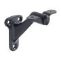 VEVOR Handrail Hardware Bracket, 6 Packs Heavy Duty Hand Rail Brackets, Flexible Angle Adjustment & Easy Install, Stair Railing Hardware for Stairways Handrail, Staircase,Matte Black