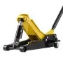 VEVOR Low Profile Floor Jack, 3 Ton Capacity, Steel Racing Floor Jack with Dual Pistons Quick Lift Pump, Hydraulic Trolley Car Lift for Sports Cars, Sedans, SUVs, Pickups, Lifting Range 75-500 mm