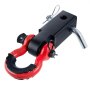 VEVOR 2" Trailer Shackle Hitch Receiver D-Ring Recovery for Truck Jeep 44100 lbs