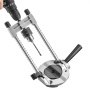 VEVOR Drill Guide, Multi-Angle Press Portable Precision Drilling Guide Jig Attachment, with Large Handle and Mounting Holes, Aluminum Alloy, for Drilling Angled or Straight Holes, for Wood Working