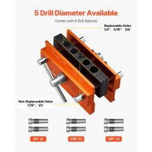 Doweling Jig Kit Self Centering Dowel Drill Jig for Straight Holes Woodworking