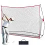 VEVOR Golf Practice Hitting Net, Huge 10.8x7ft Golf Net, Personal Driving Range for Indoor Outdoor Use, Portable Home Golf Aid Net with Solid Fiberglass Frame and Carry Bag, Gift for Men, Golf Lover