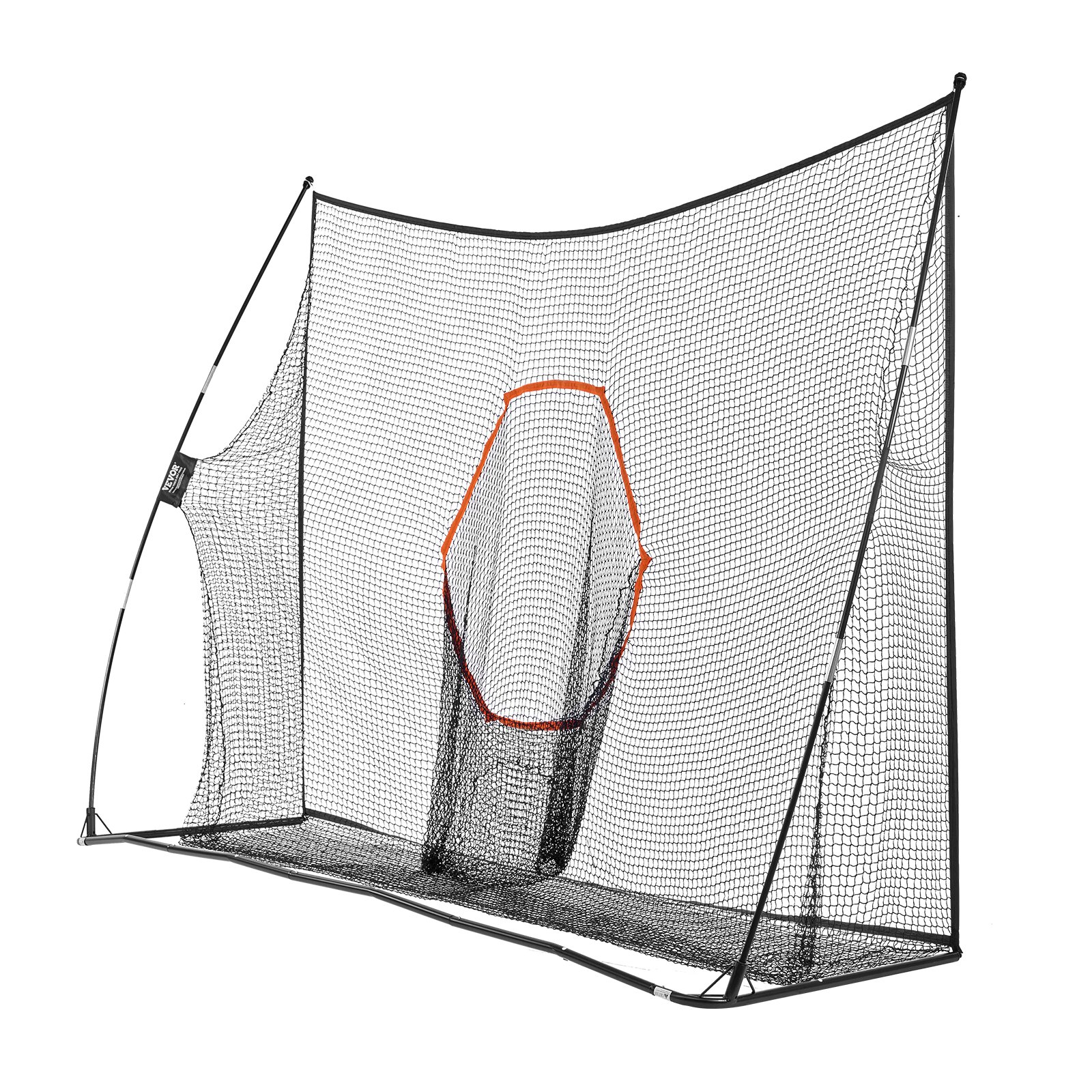 VEVOR Golf Practice Hitting Net, Huge 10.8x7ft Golf Net, Personal Driving Range for Indoor Outdoor Use, Portable Home Golf Aid Net with Target/Fiberglass Frame/Carry Bag, Gift for Men, Golf Lovers