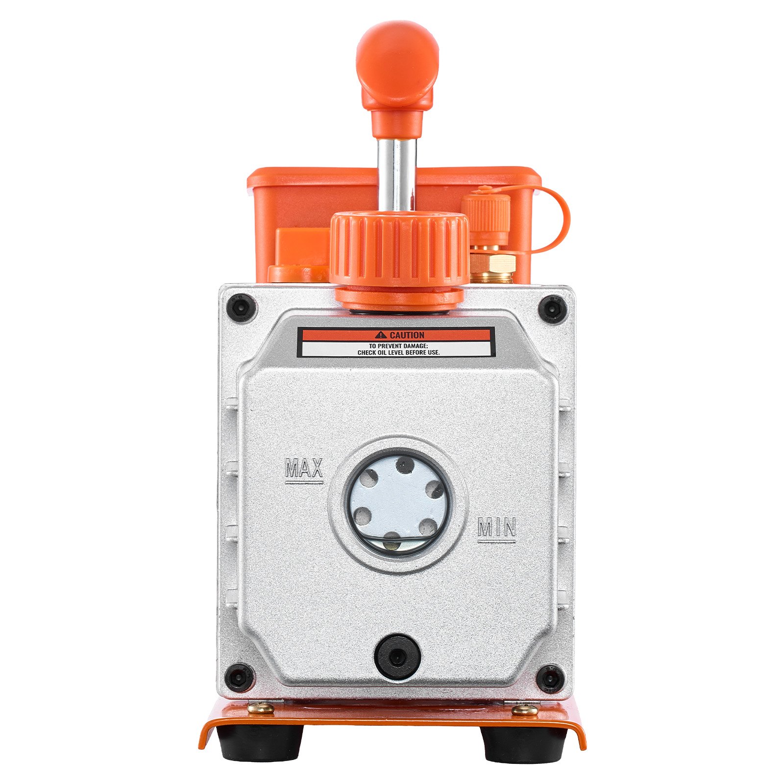 VEVOR AC Vacuum Pump and Gauge Set, 3.5 CFM 99 L/min, Single Stage Rotary Vane HVAC Vacuum Pump, A/C Manifold Gauge Kit, for R134a R22 R410a R1234YF R32, with Carry Bag, for Auto HVAC Air Conditioning