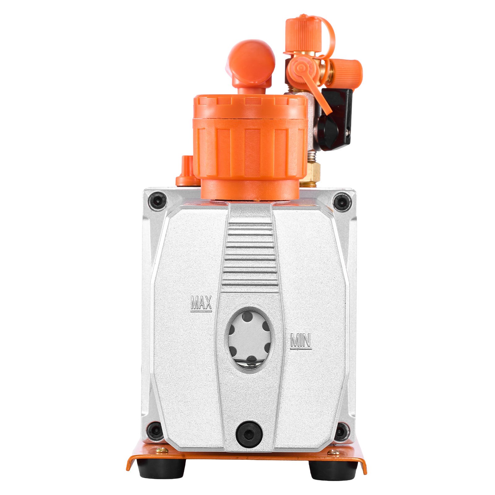 VEVOR AC Vacuum Pump and Gauge Set, 7 CFM 3/4 HP, Two Stage Rotary Vane HVAC Vacuum Pump, A/C Manifold Gauge Kit, for R134a R22 R410a, with Leak Detector Carry Bag Hose, for Auto HVAC Air Conditioning