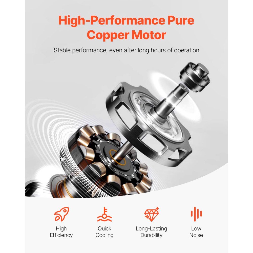VEVOR Vacuum Pump, 141 L/min(5 CFM), HVAC Single Stage Rotary Vane Vacuum Pump, for R134a R22 R410a Systems, Auto AC Vacuum Pump Kit with Oil Bottle, for Automotive Air Conditioner Maintenance Resin Degassing