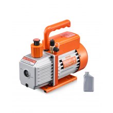 Vacuum Pump 4 CFM HVAC Single Stage Rotary Vane Vacuum Pump Oil Included