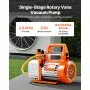 AC Vacuum Pump 3.5 CFM HVAC Single Stage Rotary Vane Vacuum Pump Oil Included