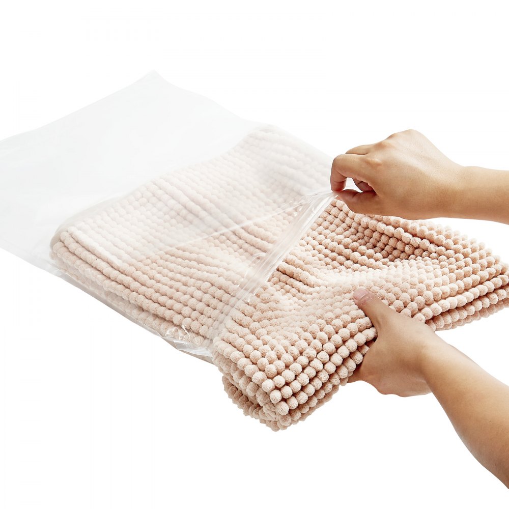 VEVOR Vacuum Storage Bags, 20 Pack Space Saver Seal Bag(4 Jumbo/4 Large/4 Medium/4 Small/4 Roll), Compression Airtight Zipper Space Bags with Hand Pump, for Cloth, Bedding, Blanket, Pillow, Travel