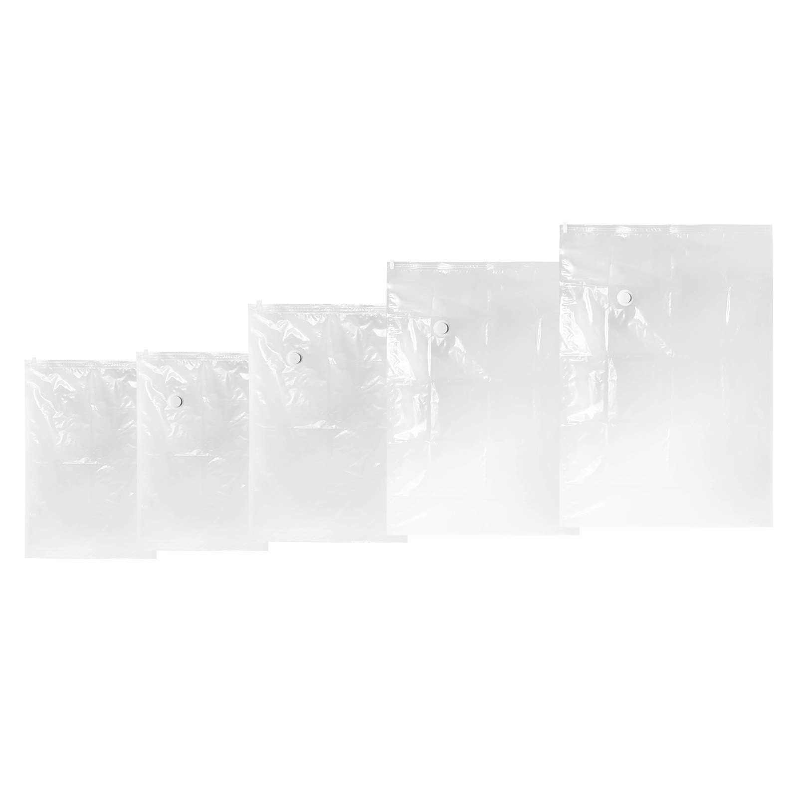 VEVOR Vacuum Storage Bags, 20 Pack Space Saver Seal Bag(4 Jumbo/4 Large/4 Medium/4 Small/4 Roll), Compression Airtight Zipper Space Bags with Hand Pump, for Cloth, Bedding, Blanket, Pillow, Travel