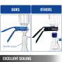 Vevor 1000ml Filtration Apparatus Vacuum Lab Filtering Unit With Funnel & Clamp