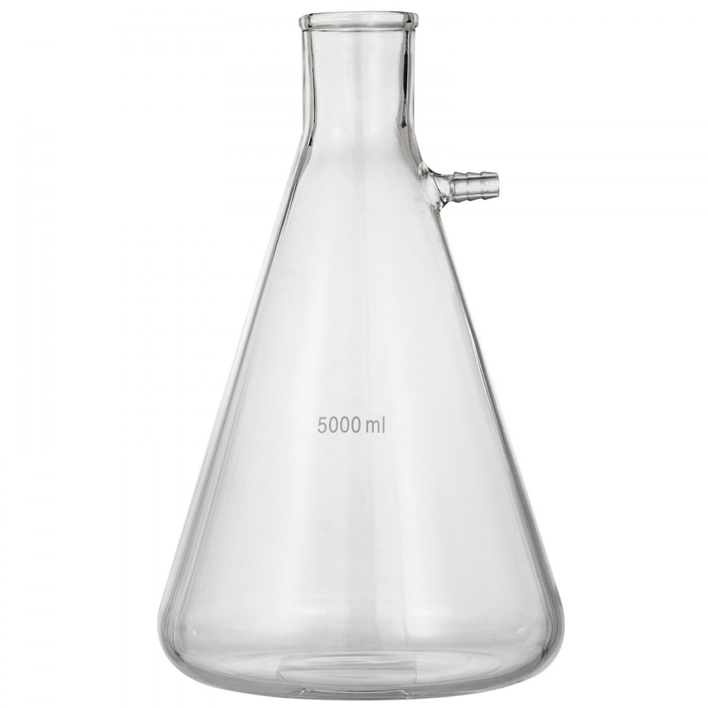 Vevor Buchner Funnel Apparatus 5000 Ml Buchner Funnel Flask 150 Mm Vacuum Funnel