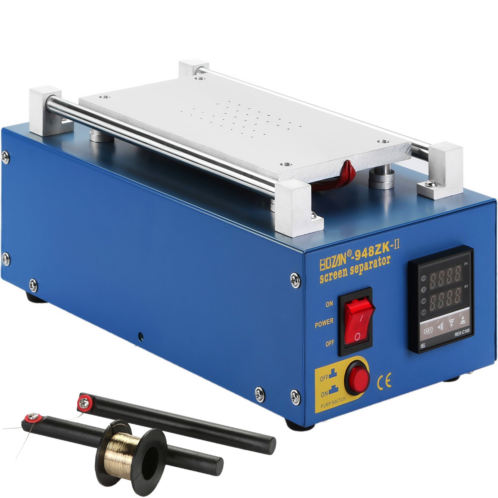 VEVOR 2 in 1 LCD Separator Screen 550 W Screen Repair Separator 110 V / 60 Hz LCD Screen Separator Machine for iPhone (550 W) Screen Separator Repair Machine Screen Separator Metal Shell