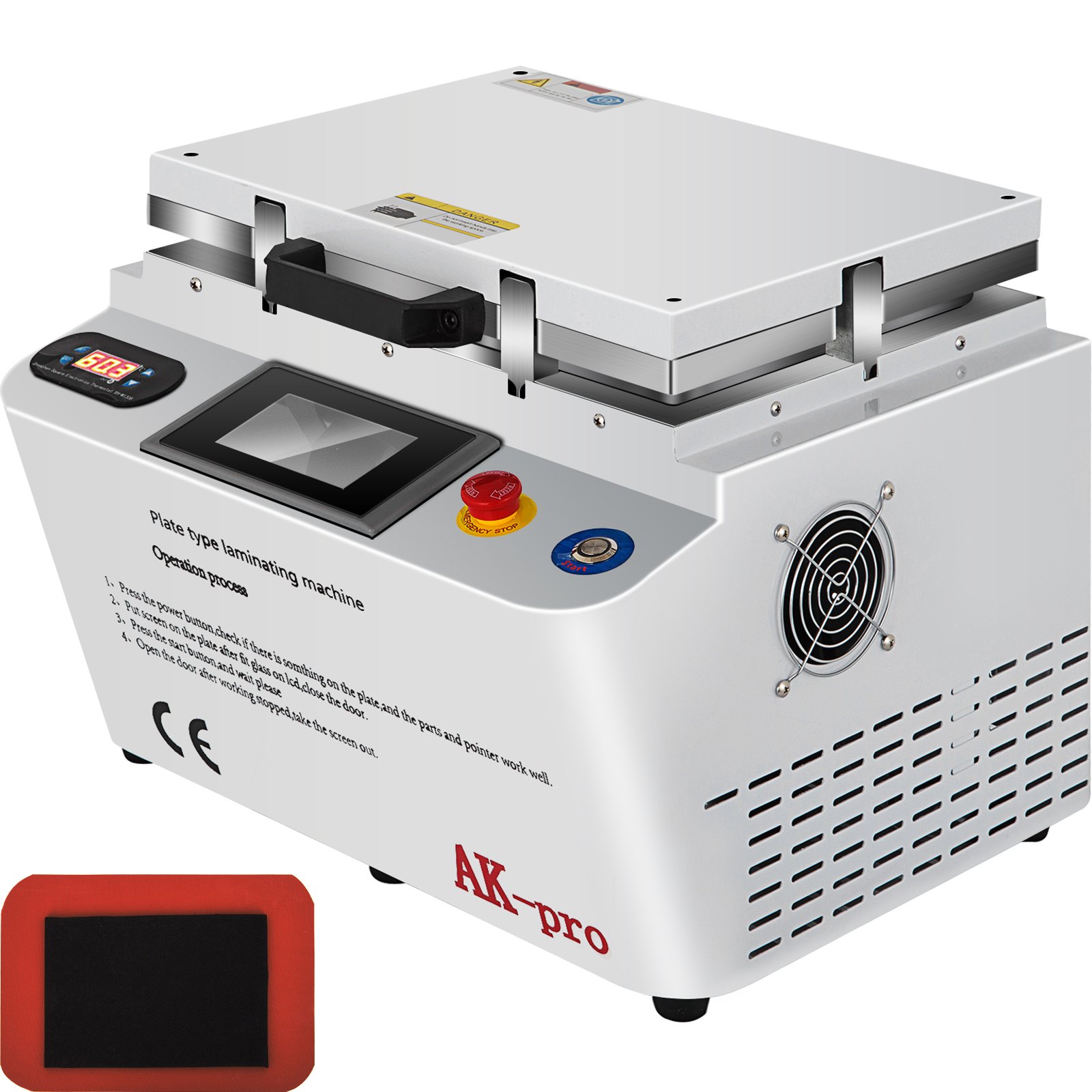 12" Oca Vacuum Laminator Machine For Refurbish Lcd Glass Panel, With Lcd Screen