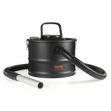 VEVOR Ash Vacuum Cleaner 15L 1200W for Fireplaces Pellet Stoves Grills BBQ