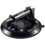black VEVOR glass lifting suction cup with red and black details on a white background.