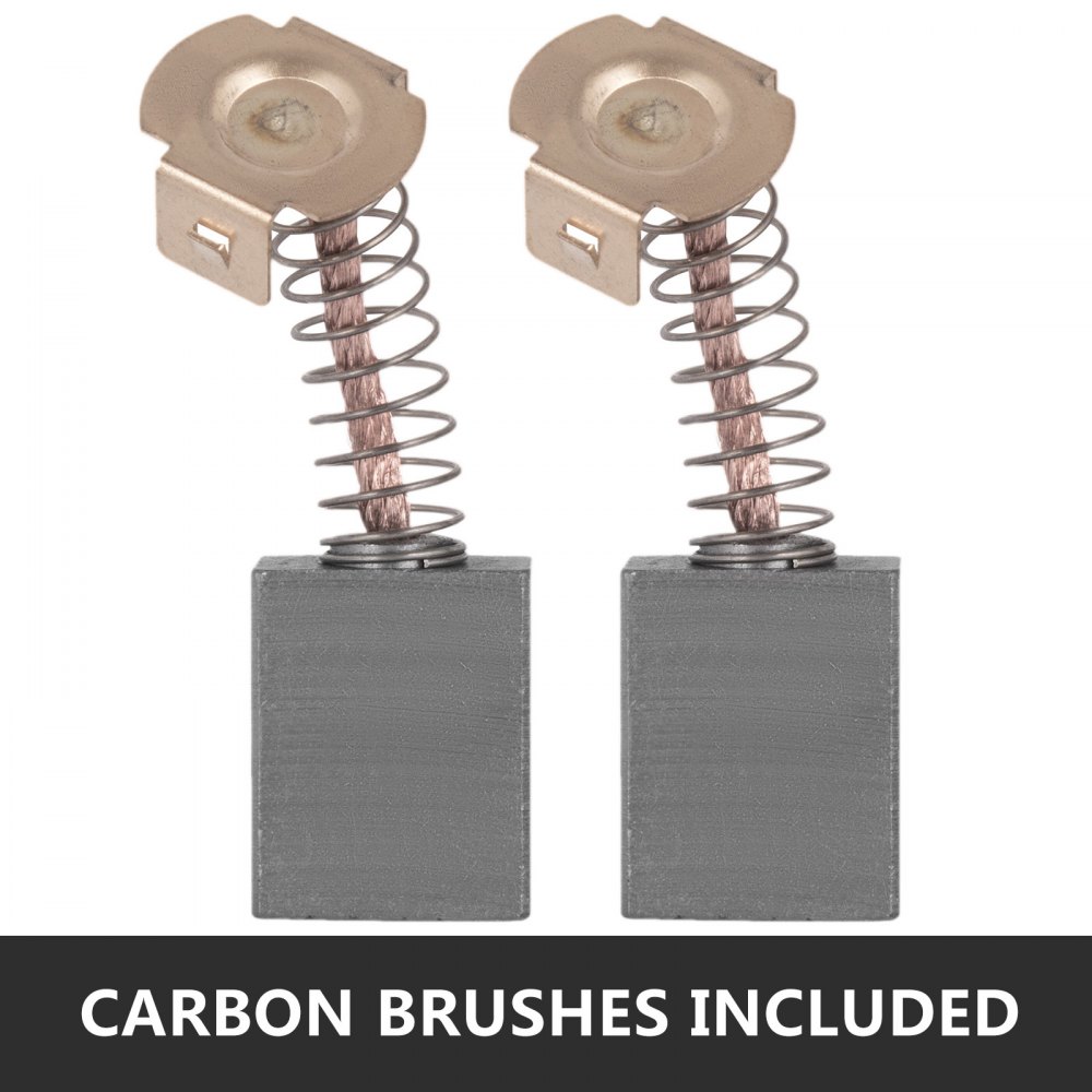 Motor de CC VEVOR, velocidad nominal 1750 RPM, motor eléctrico de 1/2 HP y 90 V, motor de imán permanente