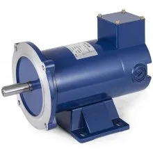 90V DC MOTOR, 1/2HP, 56C Frame, 1750RPM, TENV, Permanent magnet, Brand New