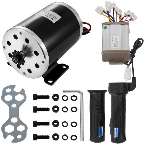 48v 1000w Dc Electric Motor Controller Throttle Kit Bracket Mini Bike Quad Tdm