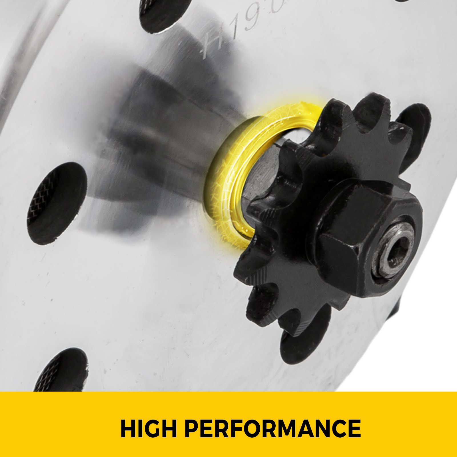 48V DC 1000 Watt Electric Motor with 11 Tooth #8 Chain Sprocket and Mounting Bracket for Go Karts Scooters & E-bike