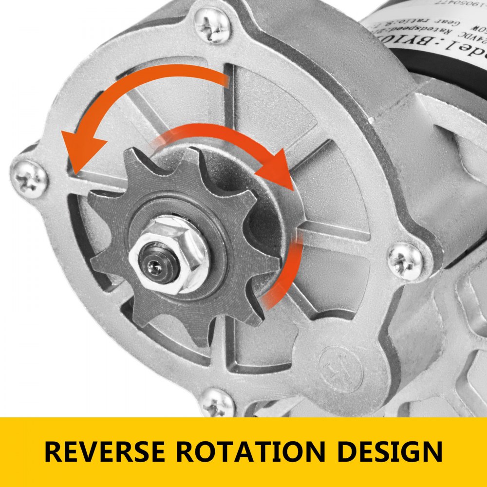 250W 24V DC electric Reversible motor f bicycle bike GoKart BY1016z gear reduct