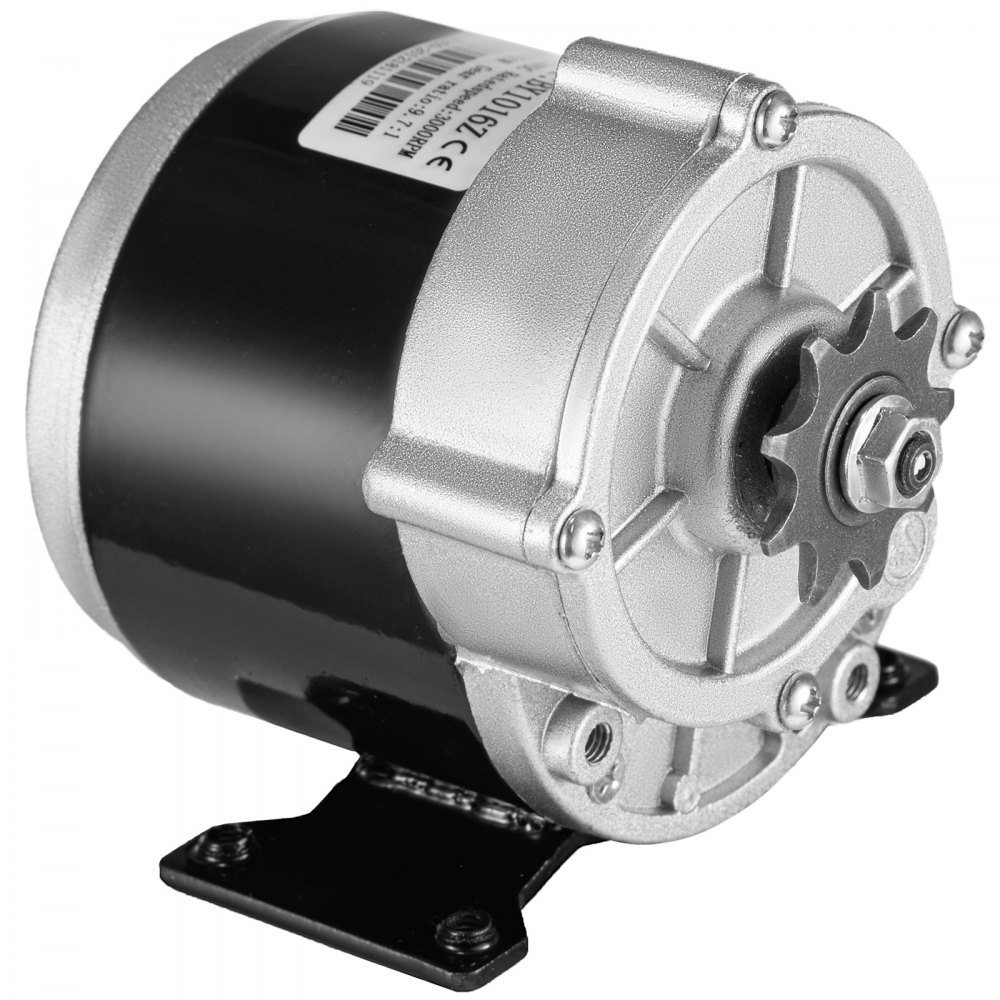 350W DC Electric Motor 24V 3000RPM ratio 9.7:1 Chain drive E-Scooter Compatible
