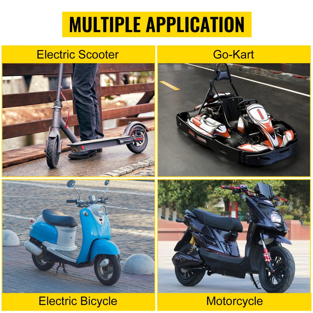350W DC Electric Motor 24V 3000RPM ratio 9.7:1 Chain drive E-Scooter Compatible