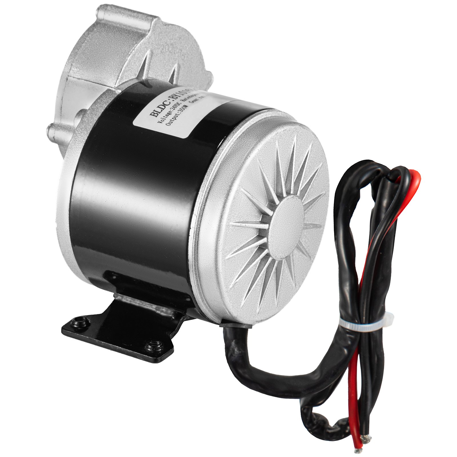 Brushed Electric Motor 24V DC 350W 3000RPM Gear Reduction Motor for Bicycle E-Bike
