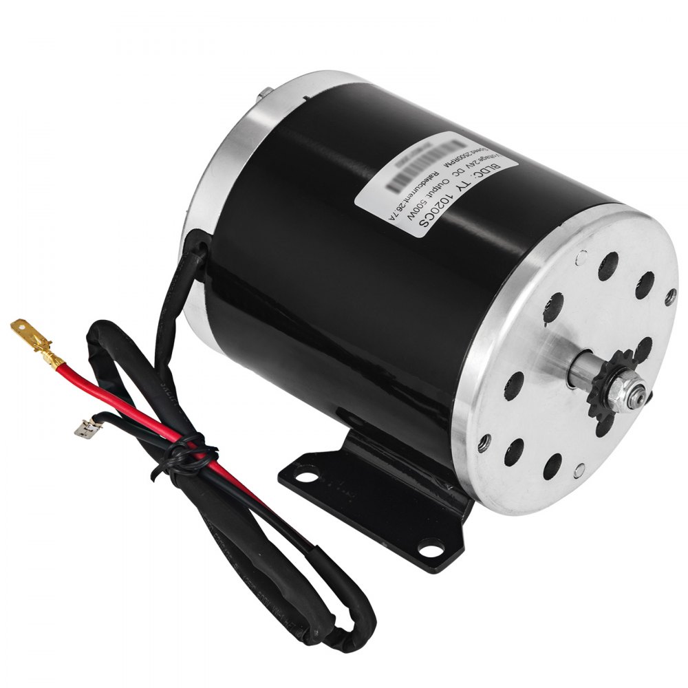 24v 500w DC Electric Motor& Switch &control &Throttle 26.7A Bicycle Go Kart