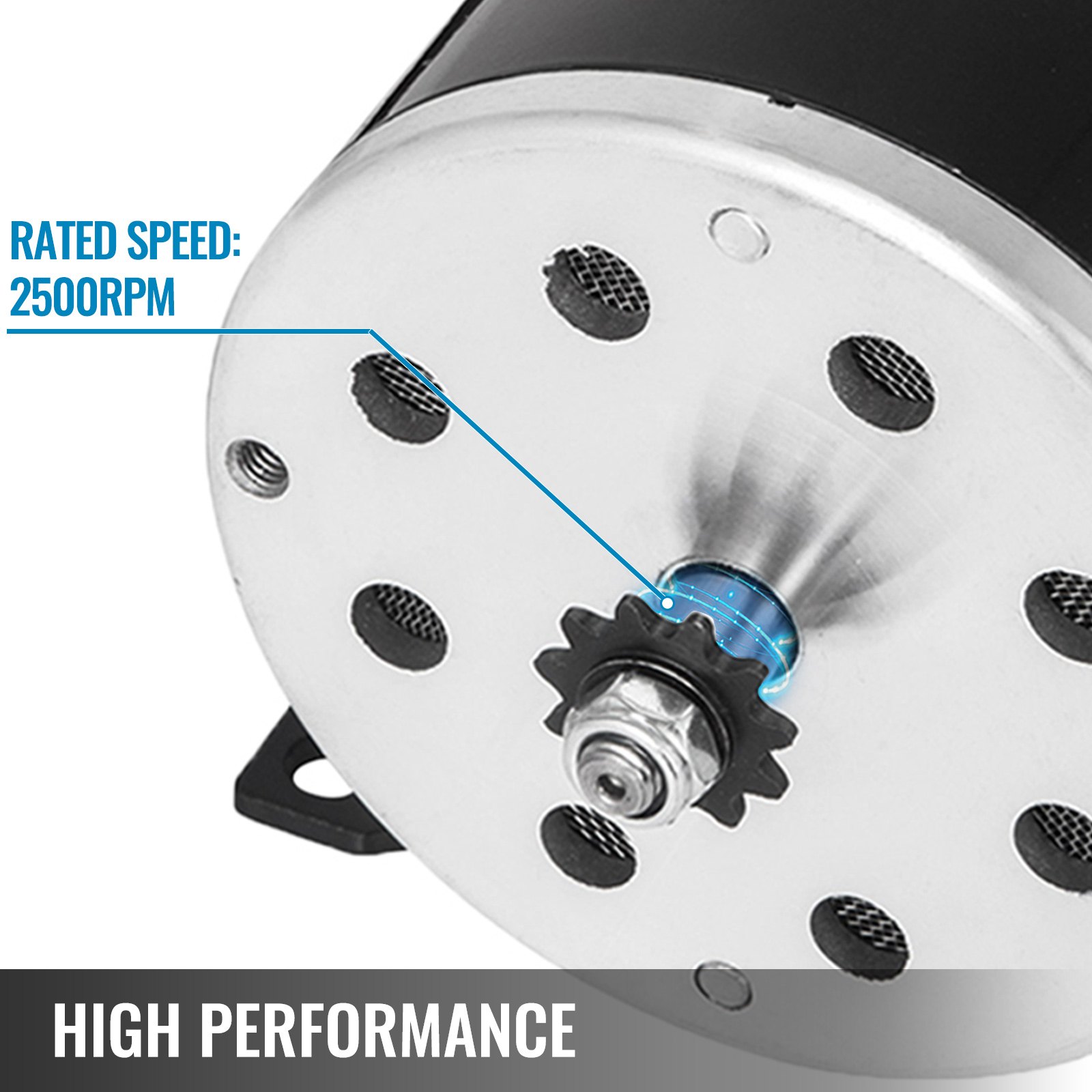 24v 500w DC Electric Motor& Switch &control &Throttle 26.7A Bicycle Go Kart