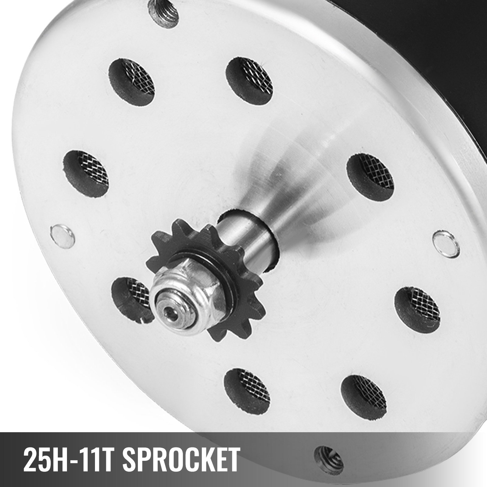 36V DC Electric Motor 1000W E-Scooter TY1020 3000 RPM 25H-11T Go-Kart Magnet