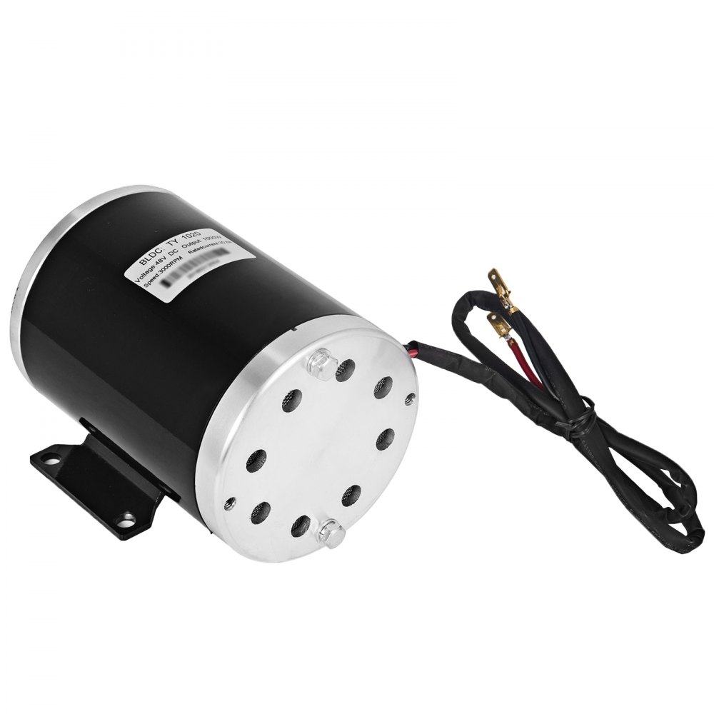 48 Volt 1000 Watt Electric Motor MY1020 48V 1000W 3000RPM Brush Motor Go Kart AT