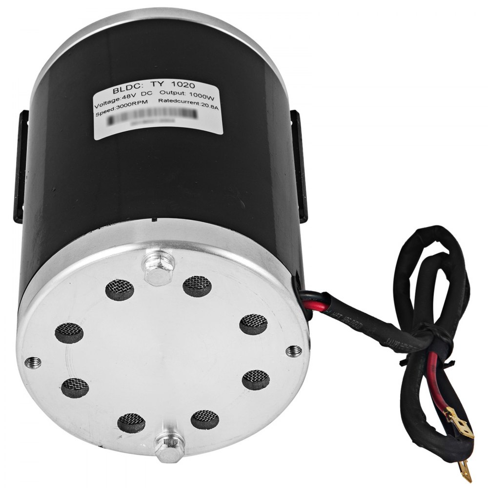 48 Volt 1000 Watt Electric Motor MY1020 48V 1000W 3000RPM Brush Motor Go Kart AT