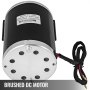 48 Volt 1000 Watt Electric Motor MY1020 48V 1000W 3000RPM Brush Motor Go Kart AT