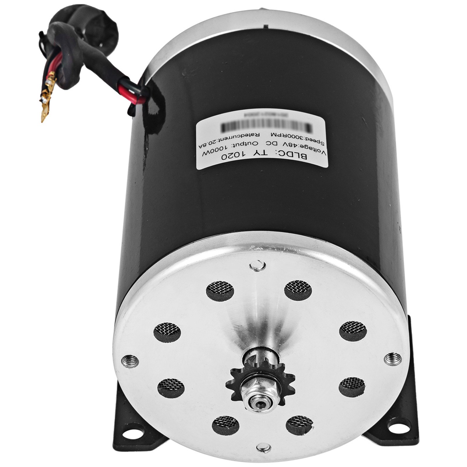 48 Volt 1000 Watt Electric Motor MY1020 48V 1000W 3000RPM Brush Motor Go Kart AT