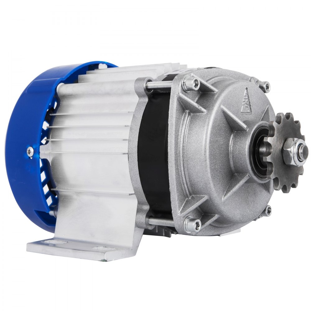 VEVOR 48V 500W DC Motor Electric Motor 600 RPM Rated Speed Brushless Motor with Brushless Controller Suitable for E-bikes Electric Scooters