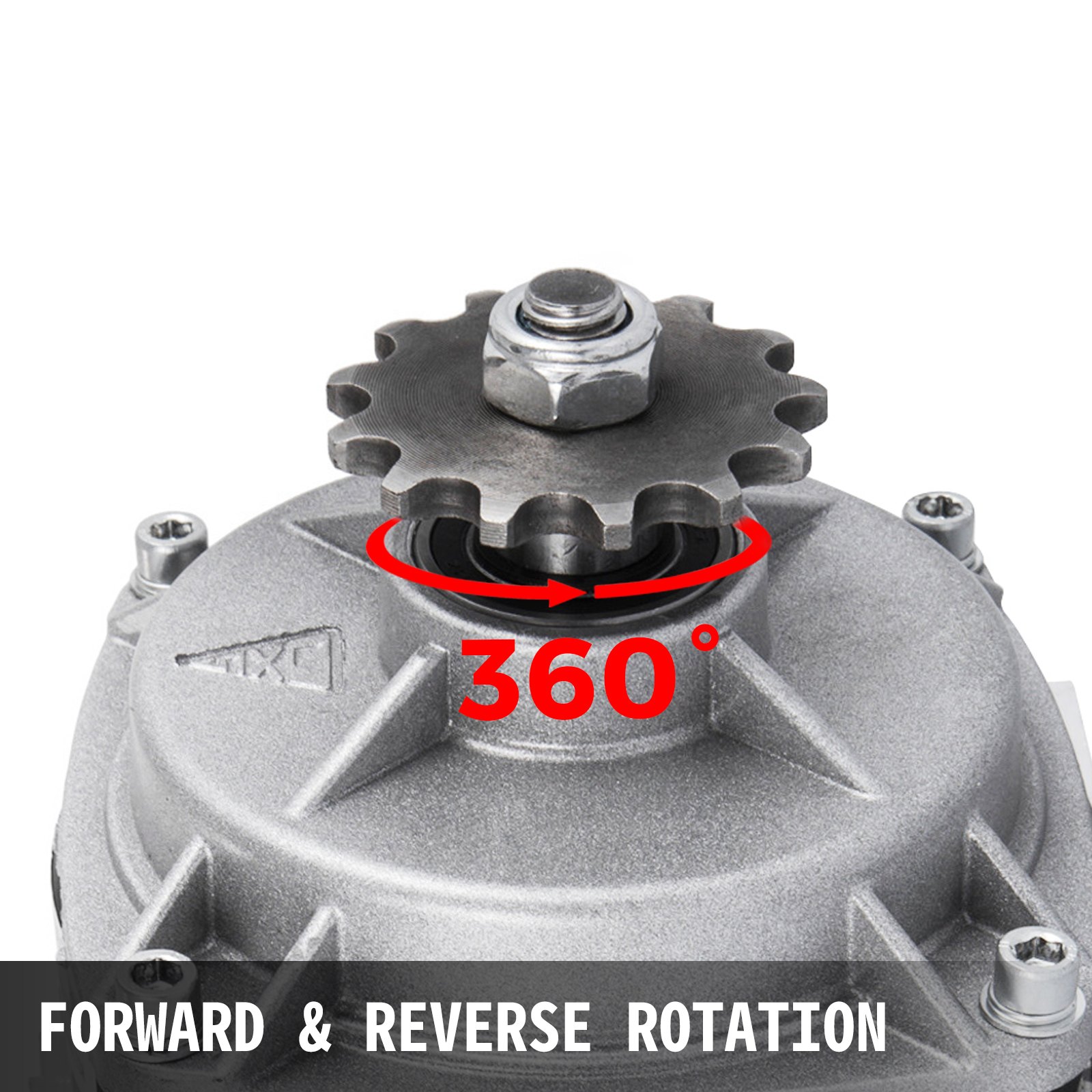 VEVOR 48V 500W DC Motor Electric Motor 600 RPM Rated Speed Brushless Motor with Brushless Controller Suitable for E-bikes Electric Scooters