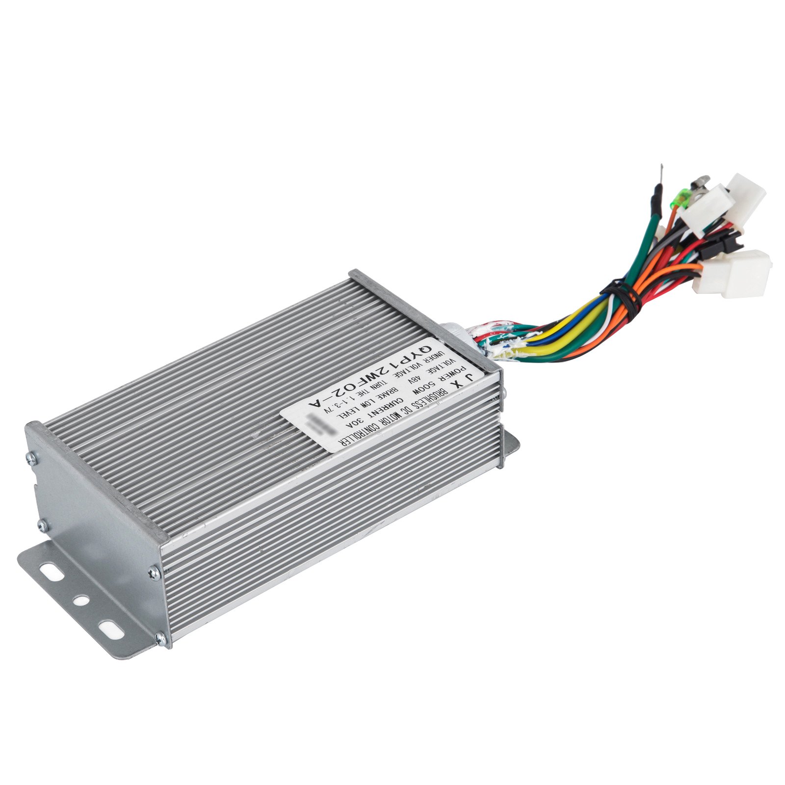 VEVOR 48V 500W DC Motor Electric Motor 600 RPM Rated Speed Brushless Motor with Brushless Controller Suitable for E-bikes Electric Scooters