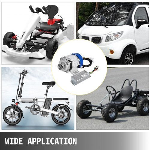 48V DC 750W Electric Brushless Motor w Controller DIY #40 chain